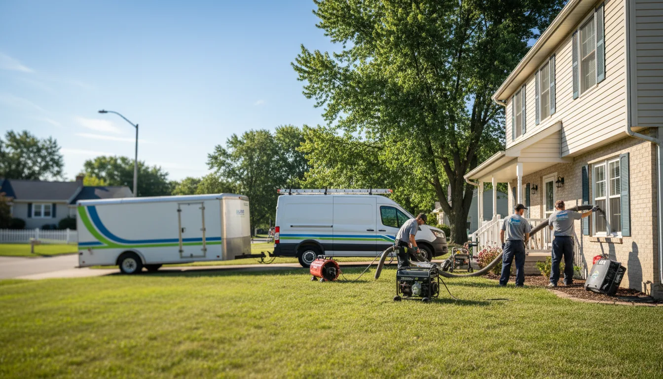 Flooded Basement Restoration And Cleanup With Repair in Lakin, KS near me